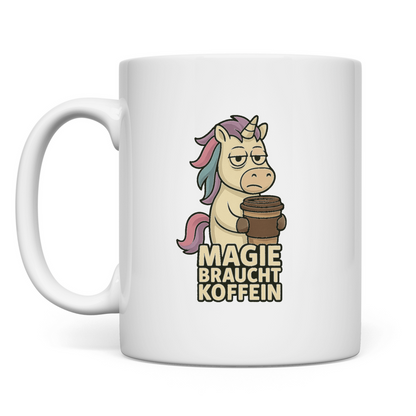 Magie braucht Koffein - Tasse