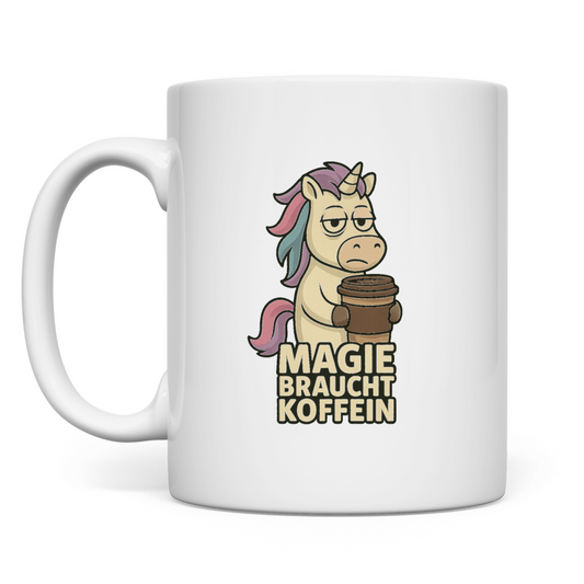 Magie braucht Koffein - Tasse