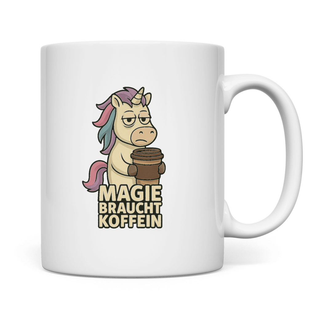 Magie braucht Koffein - Tasse