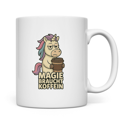 Magie braucht Koffein - Tasse